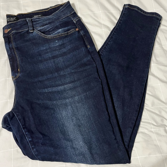 JUDY BLUE SKINNY FIT JEANS, 22W - Picture 5 of 7